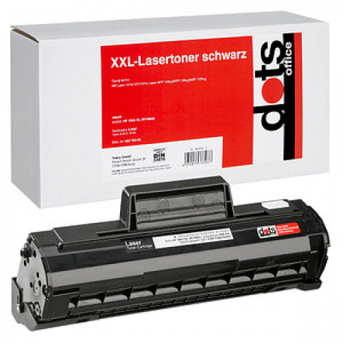 dots  schwarz Toner kompatibel zu HP 106A XL (W1106A)