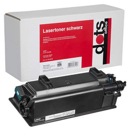 dots  schwarz Toner kompatibel zu KYOCERA TK-3160