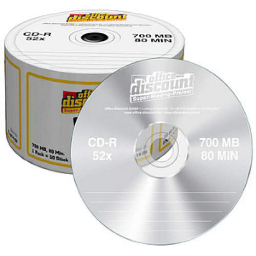 50 office discount CD-R 700 MB