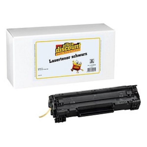 office discount  schwarz Toner kompatibel zu HP 35A (CB435A)