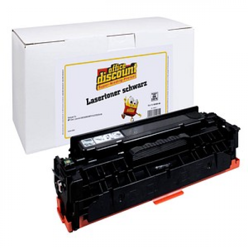 office discount  schwarz Toner kompatibel zu HP 304A (CC530A)