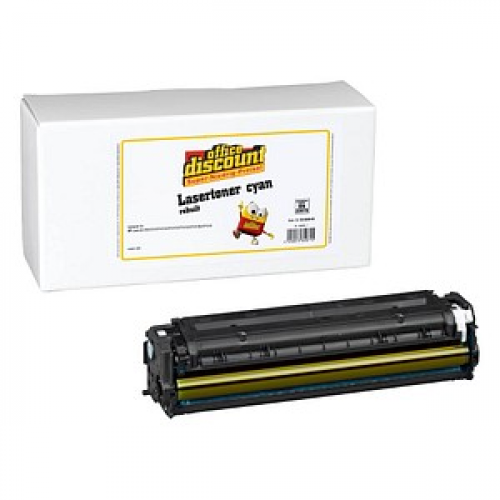 office discount  cyan Toner kompatibel zu HP 125A (CB541A)