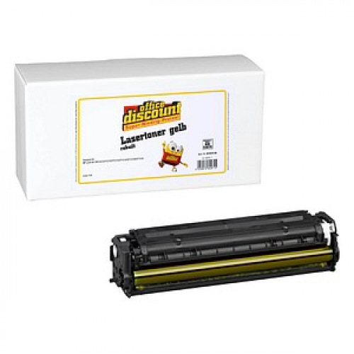 office discount  gelb Toner kompatibel zu HP 125A (CB542A)