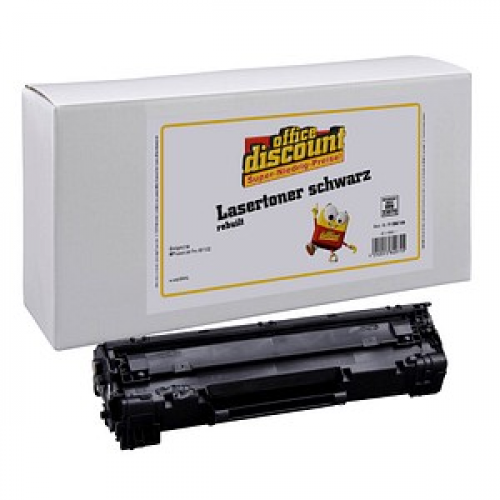 office discount  schwarz Toner kompatibel zu HP 85XXL; Canon  725(CE285A;  3484B002)