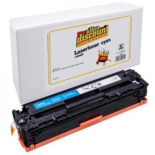 office discount  cyan Toner kompatibel zu HP 131A; Canon  731C(CF211A;  6271B002)