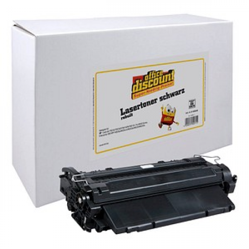 office discount  schwarz Toner kompatibel zu HP 55A (CE255A)