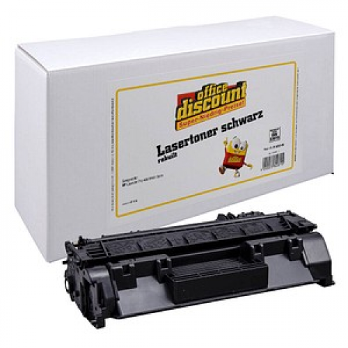 office discount  schwarz Toner kompatibel zu HP 80A (CF280A)