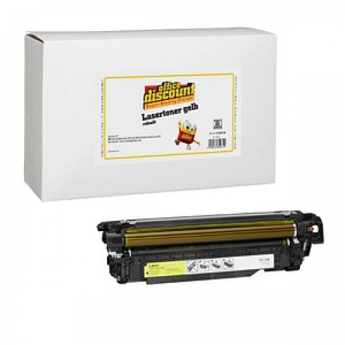 office discount  gelb Toner kompatibel zu HP 507A (CE402A)