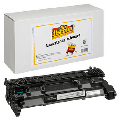 office discount  schwarz Toner kompatibel zu HP 26A; Canon  052(CF226A;  2199C002)