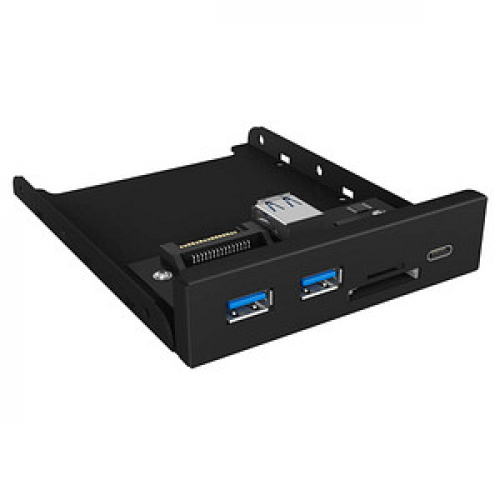 RaidSonic ICY BOX® USB-Hub IB-HUB1417-i3 3-fach schwarz