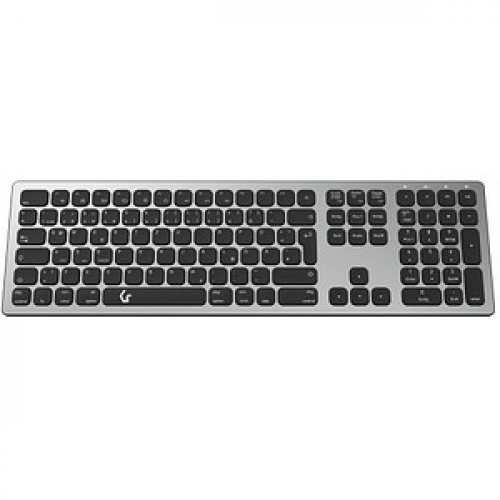 RaidSonic ICY BOX® KSK-8023BTRF Tastatur kabellos silber