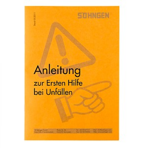 SÖHNGEN Erste-Hilfe-Anleitung, 1 St.