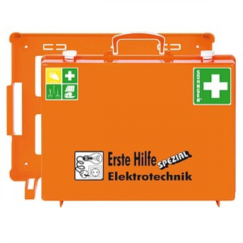 SÖHNGEN Erste-Hilfe-Koffer SPEZIAL MT-CD Elektrotechnik ÖNORM Z 1020-1 + Erweiterung orange