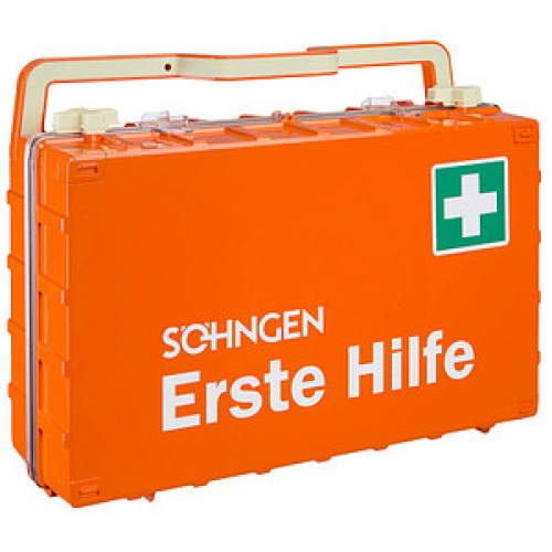 SÖHNGEN Erste-Hilfe-Koffer DYNAMIC-GLOW L ÖNORM Z 1020-2 orange