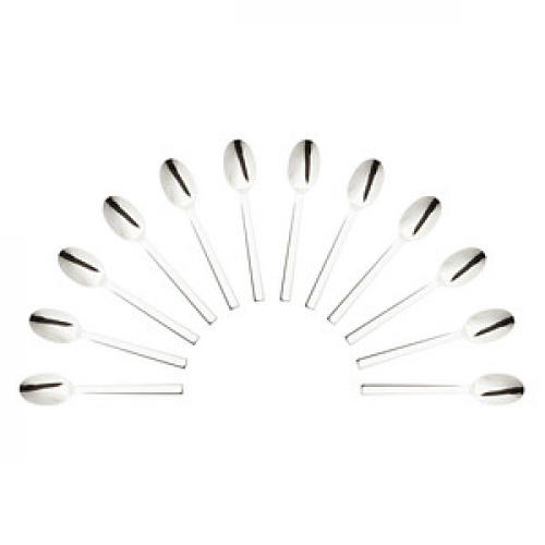 12 solex® Löffel Maya silber