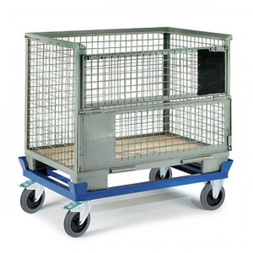 Rollcart Palettenwagen 10-4051 blau 128,0 x 88,0 x 29,0 cm