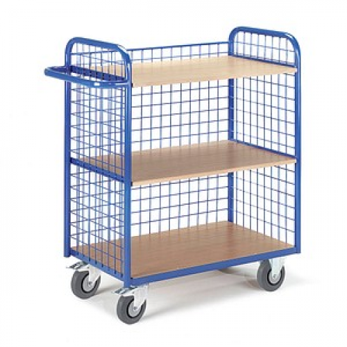 Rollcart Etagenwagen 08-7351 blau 98,0 x 50,0 x 107,0 cm