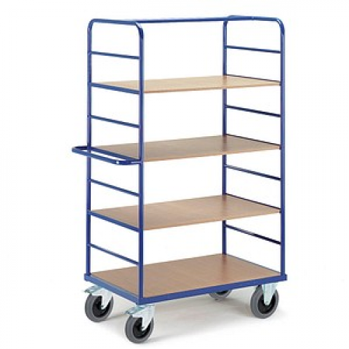 Rollcart Etagenwagen 08-7607 blau 120,0 x 70,0 x 188,0 cm