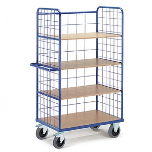 Rollcart Etagenwagen 08-7618 blau 120,0 x 80,0 x 188,0 cm