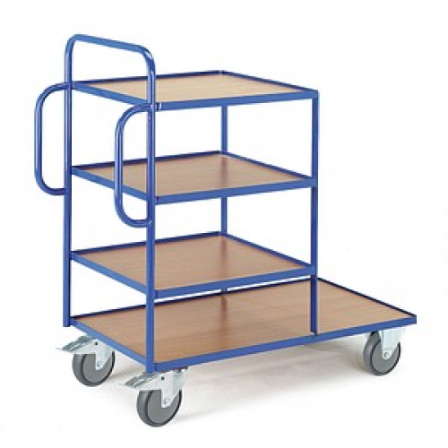 Rollcart Kommissionierwagen 08-7730 blau 47,0 x 108,0/63,0 x 125,0 cm