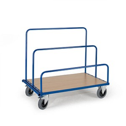 Rollcart Plattenwagen 11-1282+11-1290+11-1291+11-1292 blau 134,0 x 80,0 x 31,0 cm