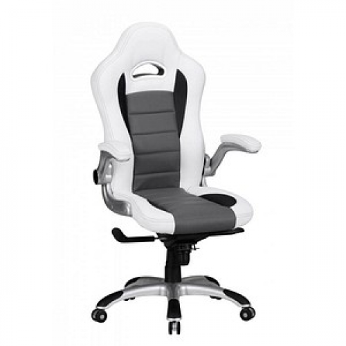 AMSTYLE Gaming Stuhl, SPM1.238 Stoff weiß