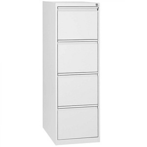 Gürkan Hängeregistraturschrank reinweiß 4 Schubladen 40,0 x 62,0 x 132,0 cm