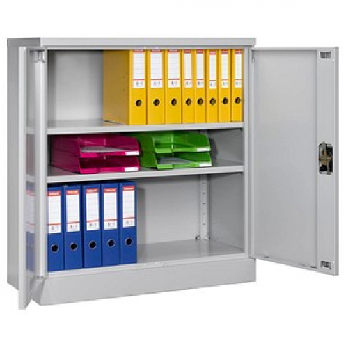 Gürkan Stahlschrank 109941 lichtgrau 92,0 x 42,0 x 100,0 cm, zerlegt