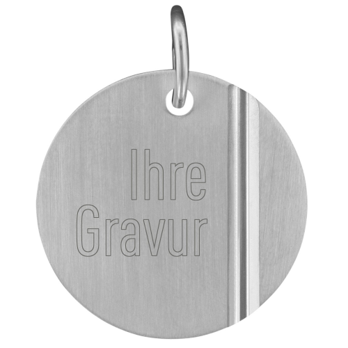 trendor 87226 Herren Gravurplatte 925 Silber