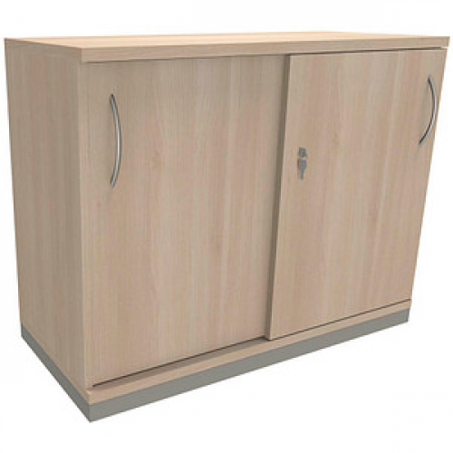 fm Schiebetürenschrank Sidney, 4260267327746 akazie 1 Fachboden 100,0 x 44,2 x 78,1 cm