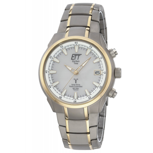 ETT Eco Tech Time EGT-11337-51M Solar Drive Herren-Funkuhr Aquanaut II