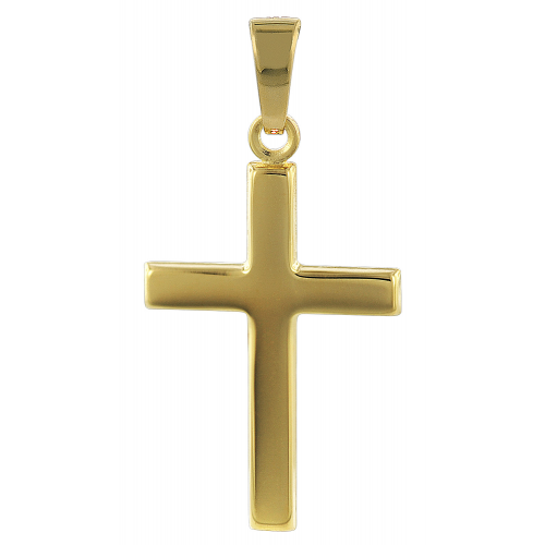 trendor 35726 Kreuz Gold-Anhänger 333 / 8 Karat 21 mm