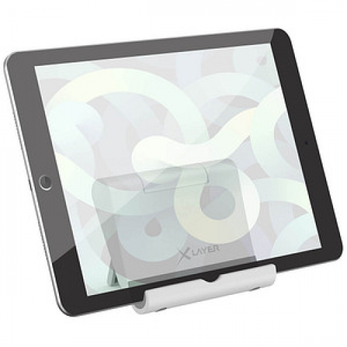 XLAYER Tablet-Halterung 219420 219420 weiß für 1 Tablet