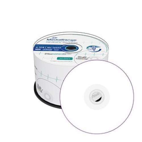 50 MediaRange DVD-R Medical Line 4,7 GB bedruckbar, Medical Line