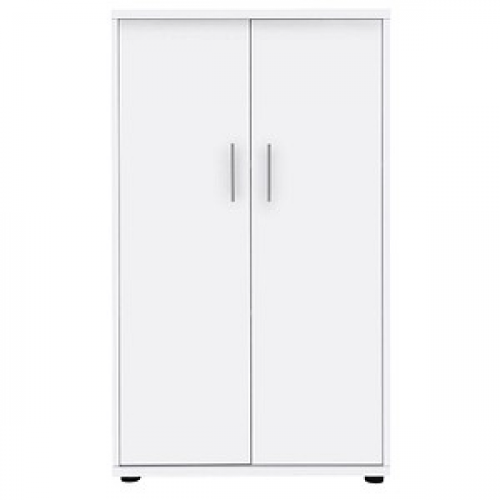 MÖBELPARTNER Aktenschrank Cimal, 143726 weiß 2 Fachböden 65,0 x 34,0 x 111,0 cm