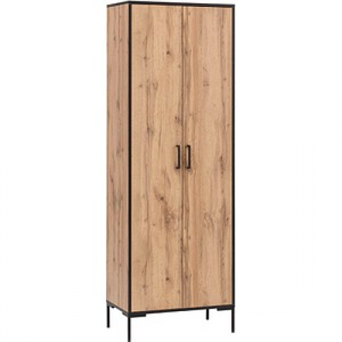 MÖBELPARTNER Aktenschrank 2000, 701511 landhaus-eiche 4 Fachböden 65,2 x 39,0 x 194,2 cm