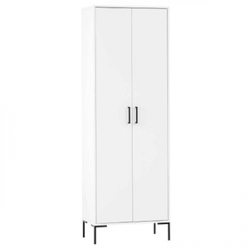 MÖBELPARTNER Aktenschrank 2000, 701722 kreideweiß 4 Fachböden 65,2 x 39,0 x 194,2 cm