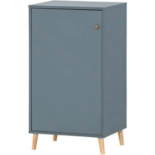 MÖBELPARTNER Aktenschrank 500, 153194 blaugrau 1 Fachboden 51,0 x 41,0 x 92,6 cm