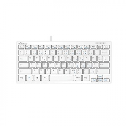 MediaRange MROS113 Tastatur kabelgebunden weiß