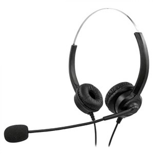 MediaRange MROS304 Headset schwarz,silber