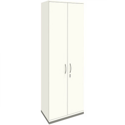 fm Aktenschrank Sidney, 4260672330966 weiß 5 Fachböden 80,0 x 44,2 x 222,1 cm