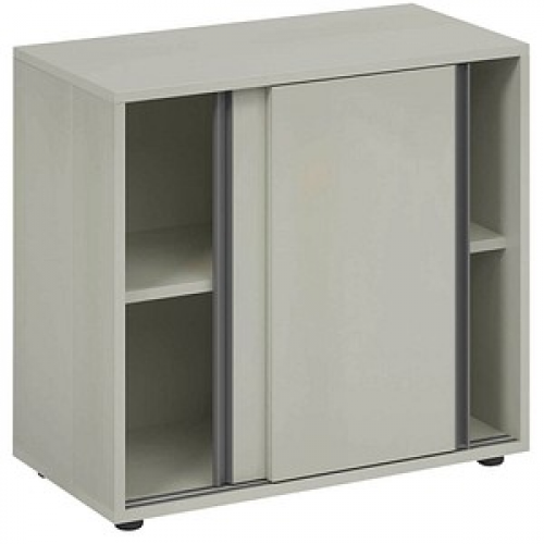 fm Schiebetürenschrank home office, 4260672333196 lichtgrau 1 Fachboden 80,0 x 40,0 x 73,4 cm