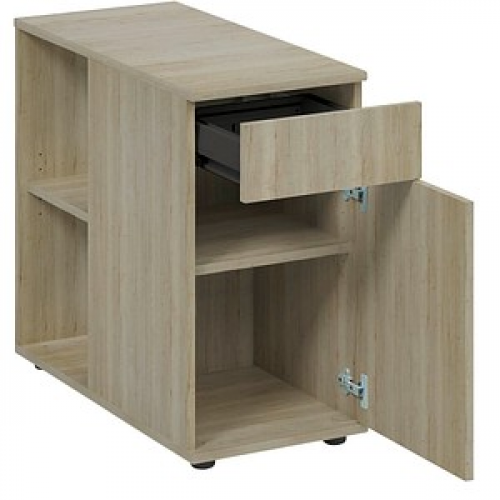 fm home office Standcontainer eiche 1 Auszug 40,0 x 80,0 x 73,4 cm