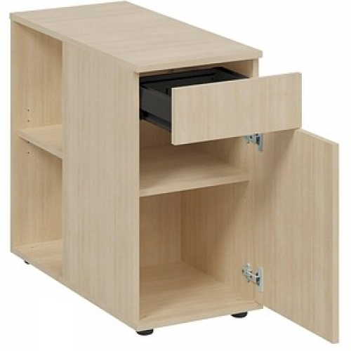fm home office Standcontainer ahorn 1 Auszug 40,0 x 80,0 x 73,4 cm