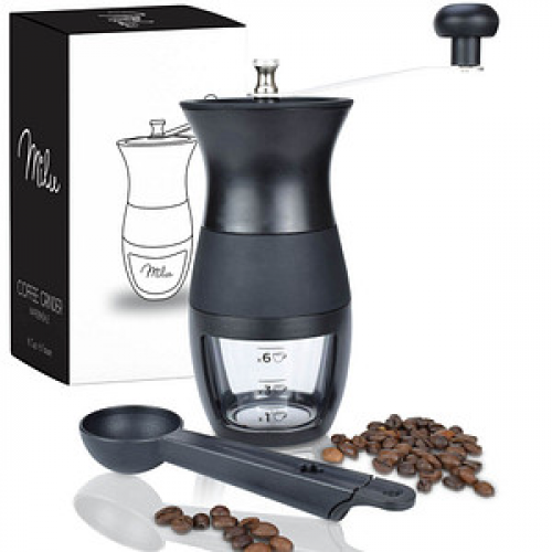 Milu 5084 Kaffeemühle schwarz