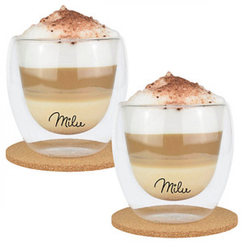 Milu Kaffeegläser 250,0 ml, 2 St.