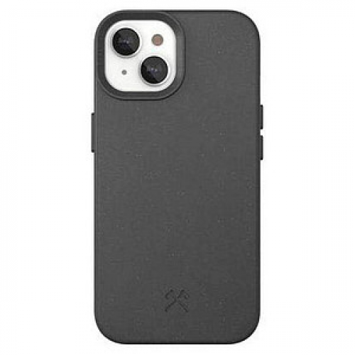 WOODCESSORIES Bio Case Handy-Cover für Apple iPhone 15 Plus schwarz