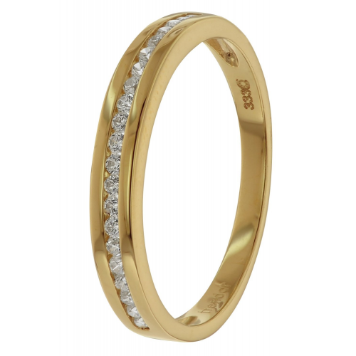 trendor 41290 Damen-Ring Gelbgold 333 / 8K mit Zirkonia