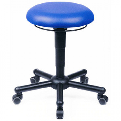 mey chair XXL Hocker A19-TR-KL 10023 blau Kunstleder