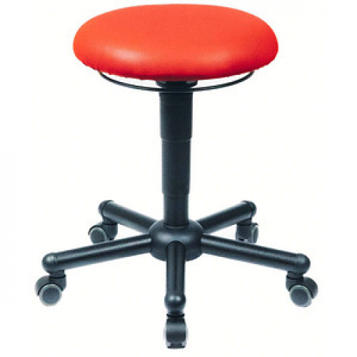 mey chair XXL Hocker A19-TR-KL 10026 rot Kunstleder